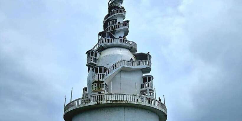 Ambuluwawa Tour : From Kandy with Tea Factory Visit - Ambuluwawa Tower: the spiral staircase that earns its views