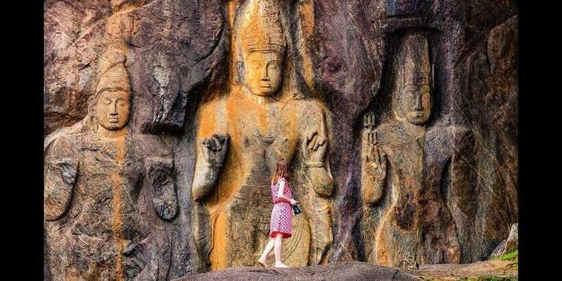 Bentota/Kalutara/Hikkaduwa/Galle/Mirissa: Day Trip to Ella - Ravana Falls: a wide, famous waterfall stop