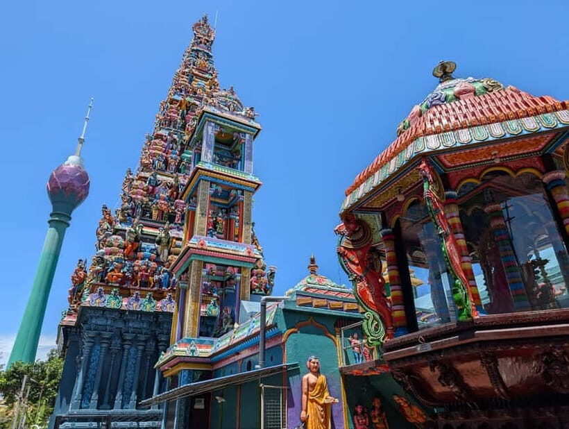Colombo City Tour by Tuk Tuk with Lunch/Dinner-All Inclusive - Old Parliament, Fort Lighthouse & Clock Tower: colonial-style landmarks with real clues