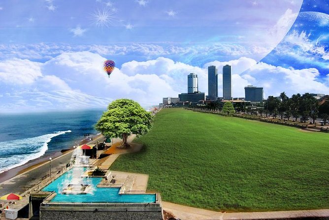 Colombo Sightseeing and Shopping Private Tour Including Lunch - The shoreline break at Galle Face Green