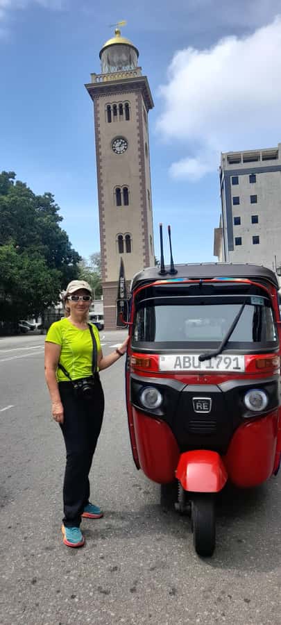 Colombo Sightseeing Tour by Tuk Tuk - All Inclusive - Lotus Tower and Town Hall: modern skyline meets municipal power