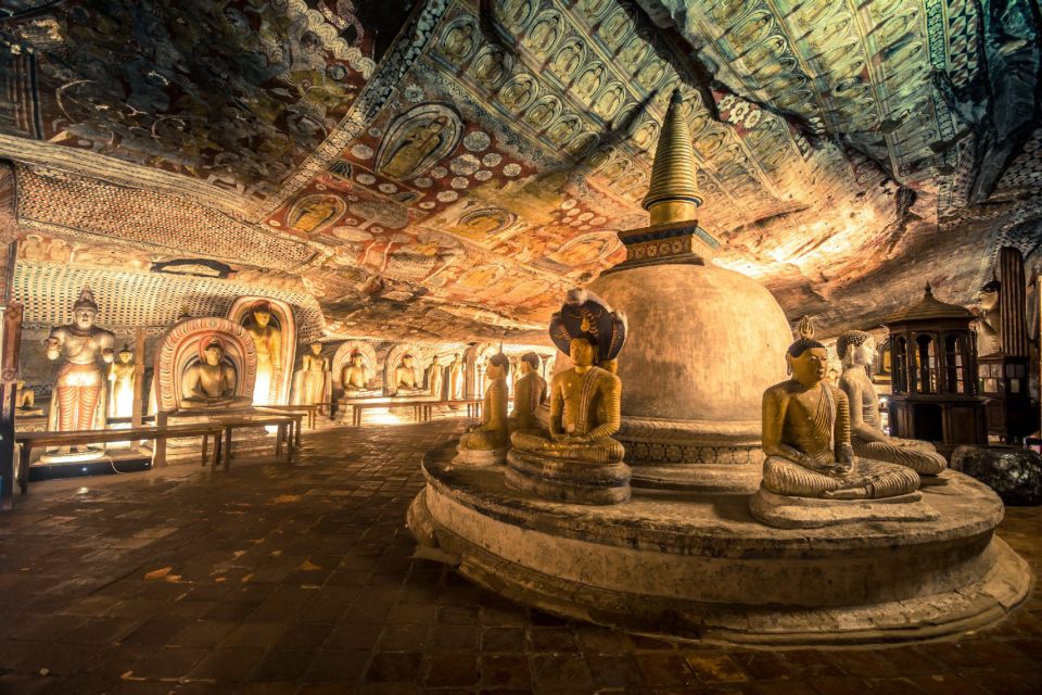 Dambulla: All Inclusive Sigiriya Rock & Dambulla Cave Temple - Dambulla Cave Temple: 153 Buddha Statues and 2,100 Square Meters of Murals