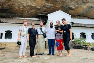 Day Tour to Dambulla, Sigiriya and Safari from Kandy (Group Tour) - A quick roadside temple stop before Dambulla