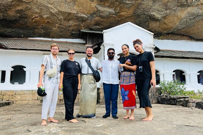 Day Tour to Dambulla, Sigiriya and Safari from Kandy (Group Tour) - A quick roadside temple stop before Dambulla