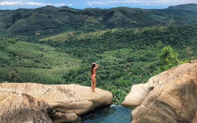 Ella: Ravana and Upper Diyaluma Falls Guided Tour - Ravana Falls: a 25-Meter Curtain-and-Forest Photo Stop