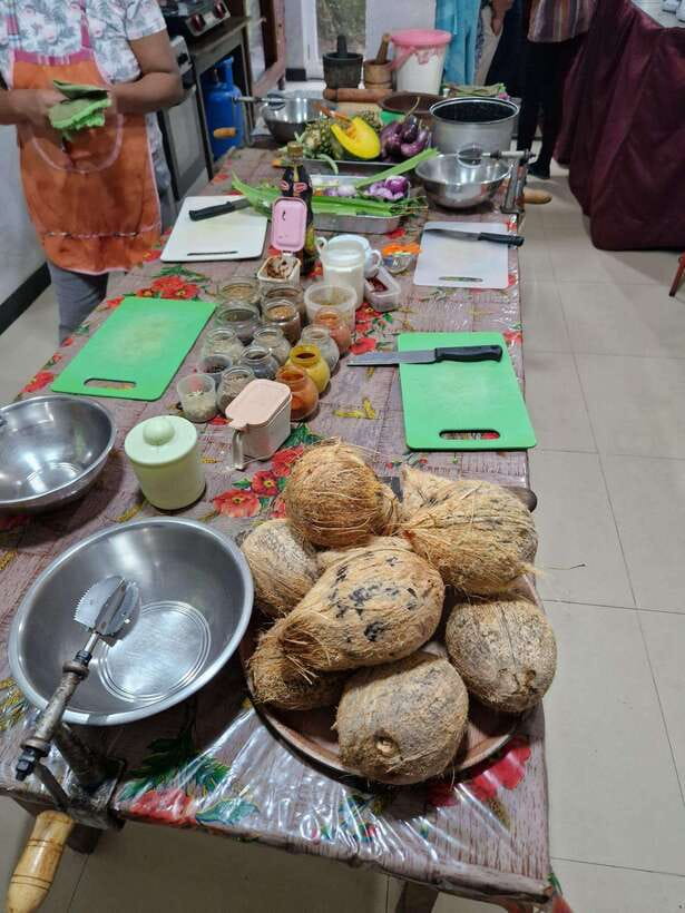 Ella: Sri Lankan Authentic Cooking expirience - The End Meal: A Dinner Built From Your Own Pots