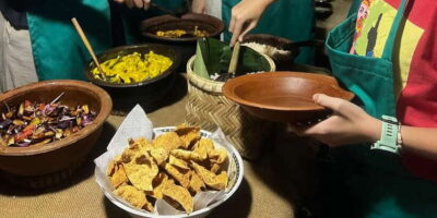 Ella: Traditional Sri Lankan Cooking Class - Inside the open-air kitchen: ingredients first, then technique