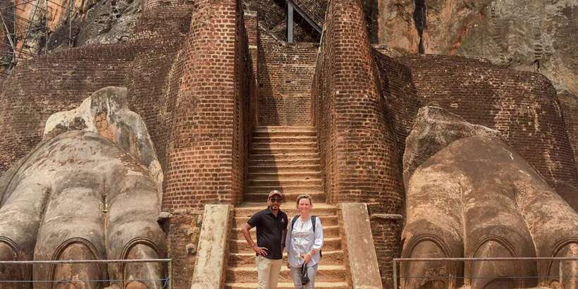 From Colombo: Sigiriya and Dambulla Full-Day Private Tour - Dambulla Cave Temple: Buddha murals, five caves, and a golden statue nearby