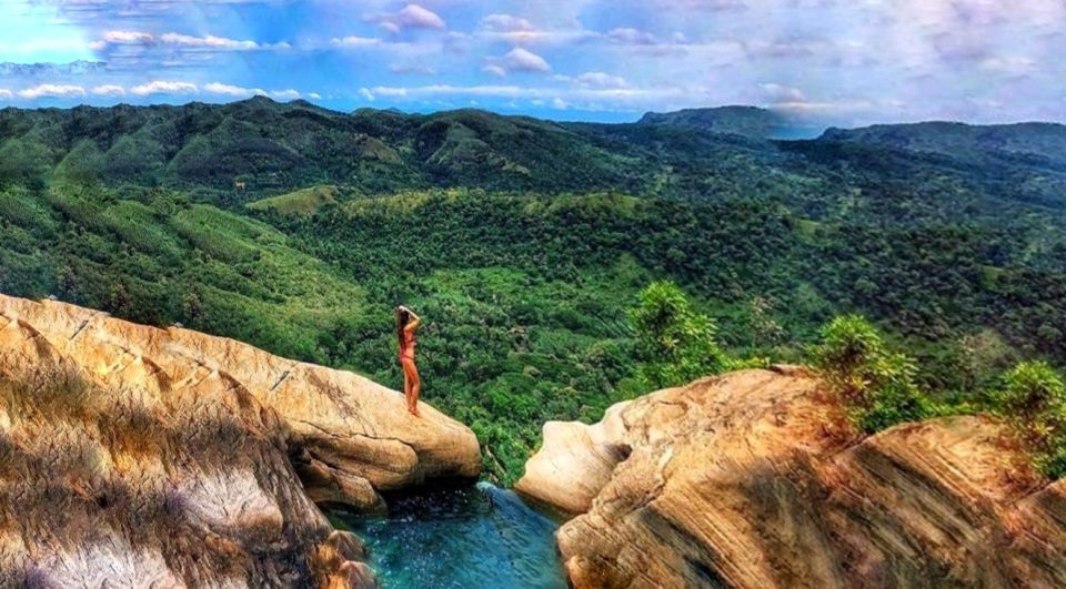 From Ella: Diyaluma Falls Full-Day Tour with Lunch - Swim time at Diyaluma: cooling off is part of the plan