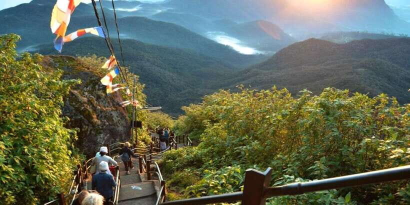 From Kandy: Adams Peak Guided hike via Peak Wilderness - Sunrise at Sri Pada: the moment you came for