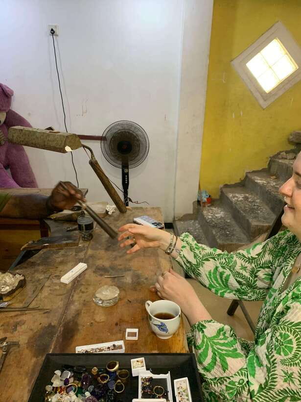Galle : Traditional Jewellery making workshop - Learning Sri Lanka’s Stone Skills: Real vs Imitation