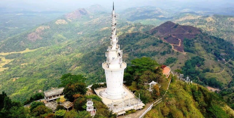 Kandy: Ambuluwawa Day Tour by TukTuk with Local Guide - Ambuluwawa Tower: Narrow Spiral Stairs and the 360° Reward