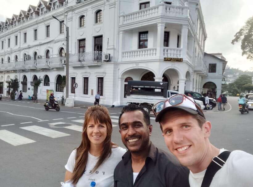 Kandy City Tour & Ambuluwawa Tuk Tuk Adventure - Bahirawakanda Temple: a calm spiritual reset