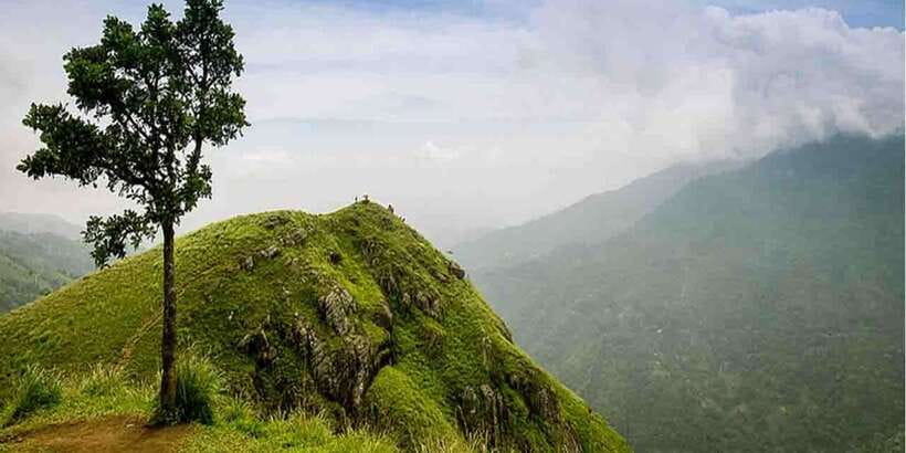 Kandy: Shanthipura and Nuwara Eliya - Ramboda Falls: the first big payoff from Kandy
