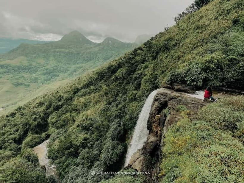 Knuckles Mountain Range: Kotaganga Waterfall Chain Hike - Thangappuwa start: tea fields to UNESCO conservation forest