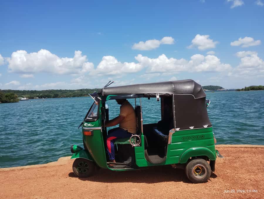 Nilaveli: Trinco City tour by Tuk Tuk - Deer Park Trincomalee: feeding free-roaming deer like locals