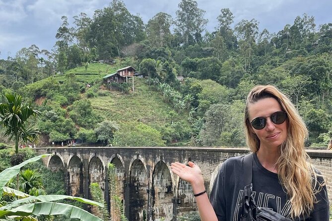 Private Ravana Falls and Nine Arches Bridge Ella Tour from Galle - Tea estates around Ella: a calmer stretch in highland country