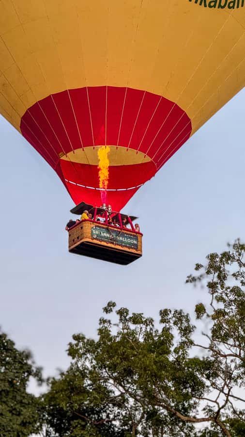 Sigiriya: Hot Air Balloon Ride - The champagne toast, landing moment, and the optional photo distraction
