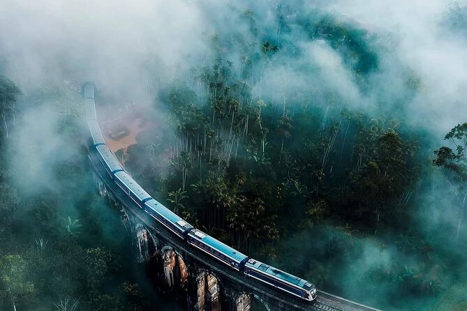 Sigiriya, Kandy to Ella TRain Ride plus Up Country TEA[B&B Basis] - Rawana Waterfalls and Nuwara Eliya Tea Country: Hills, Cool Air, and a Different Rhythm
