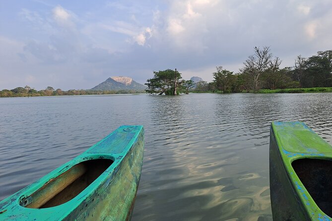 Sigiriya Sunrise/Sunset Guided Boat Ride - The Stories: King Kashyapa and the Monks Between Two Rock Icons