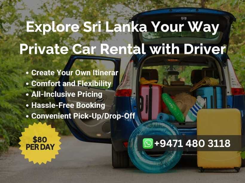 Sri Lanka Car Rental with Driver - 3 Days Minimum, 180km/Day - Who this suits best (and who should think twice)