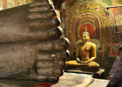 Sri Lanka Cultural Triangle Private 2-Day Tour+Wildlife Tour - Day 1: Dambulla Golden Cave Temple to Sigiriya Rock Fortress