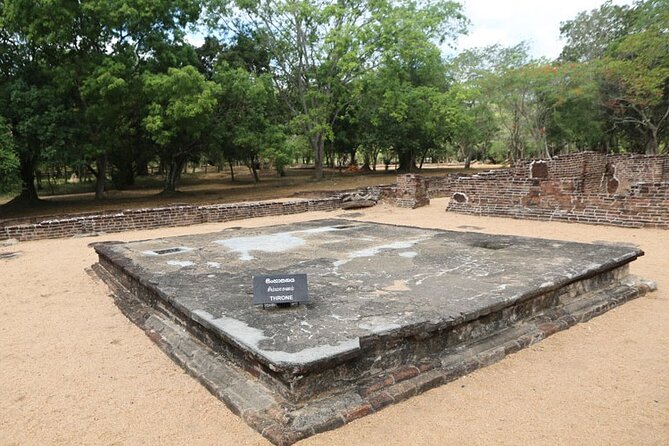 Three Ancient Kingdoms Tour | from Colombo - Stop 3: Panduwasnuwara Kingdom Ruins, Panda Wewa, and the Two-Story Temple