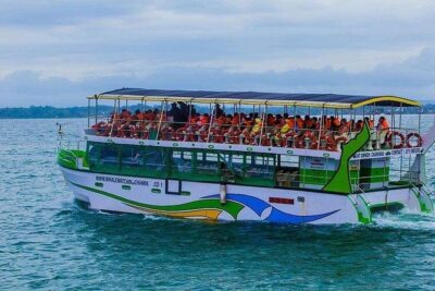 Whale & Dolphin Watching Day Tour including Handunugoda Teafactory - On the boat: breakfast, life jackets, and how to spot activity