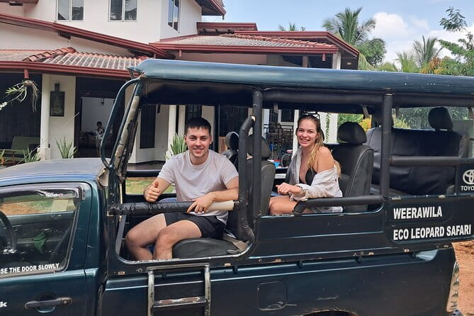 Yala National Park Safari : Special Guided Tour - The 4x4 Toyota Land Cruiser setup on rough terrain